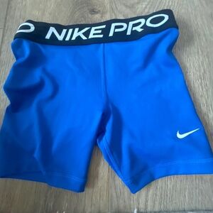 Blue nike pros